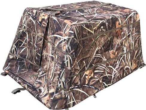 Doghouse Ground Blind for Waterfowl Hunting in Saudi Arabia