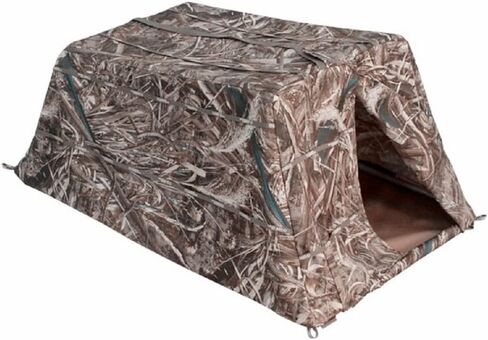 Doghouse Ground Blind for Waterfowl Hunting in Saudi Arabia