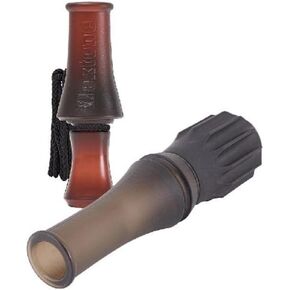 Flextone Hunting Realistic Predator Sounds Easy-to-Blow Flexible Design Double Up Predator Combo Game Calls