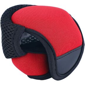 Baitcast Reels Cover Case, Neoprene Spin Reel Cover, Fishing Reel Cover for Fishing Wheels (Red)