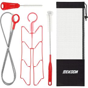 Feekoon Hydration Bladder Cleaning Kit, Water Bladders Cleaner Set includes Brushes, Drying Collapsible Frame and Carrying Bag, Compatible with Osprey Packs Hydraulics Reservoirs