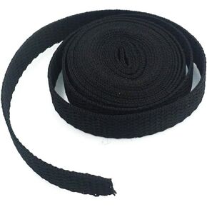 Polypropylene Webbing Belt Strap Buckle Strapping Black