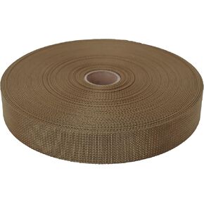 GM CLIMBING Nylon Webbing Flat MilSpecs MIL-W-17337 1200Lbs for Tactical Goods, Backpack Straps, Loops, Slings, PALS MOLLE Webbing Adapter
