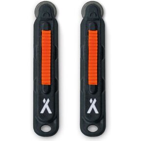 Bear Grylls Micro Sparker Fire Starter 2 Pack - Easy to Use, One Handed, Ultralight, Rubber Grip, Compact