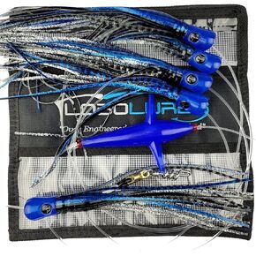 #400 9" Skipjack Hybrid UV Billfish Edition Trolling Lure Daisy Chain Marlin Tuna and Mahi Includes Premium Lure Bag