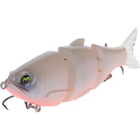 Lew's Mach Shad Jointed Swimbait Fishing Lure, Pearl Orange Belly, 7/16oz
