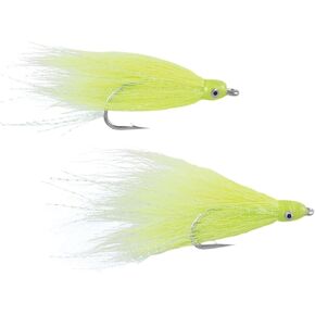 SPRO Fishing SBTTCC-3/0 Bucktail Teaser 3/0 Crazy Chart O'Shaughnessy Nkl 3/0