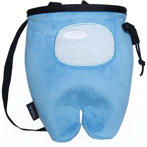 Chalk Bag for Rock Climbing - Bouldering Chalk Bucket with Quick-Clip Belt, Zipper Pocket and Brush Holder