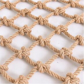 Stairs Protection Network Children's Safety Net Step Rope Network Ceiling Decoration Network Climbing Net（8mm，10cm）(Size:1x2m)