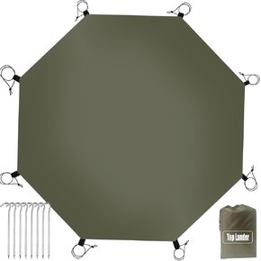 Multi-Purpose Camping Tarp with Waterproof Ground Sheets Mat Portable Tent Footprint Carpet for Hiking Outdoor Picnic