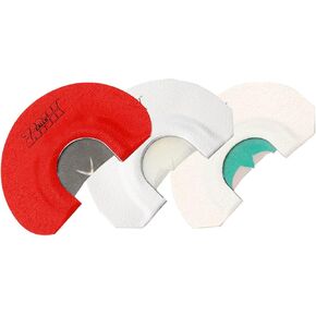 Zink Triple Pak Hand-Built Easy-to-Use Turkey Hunting Diaphragm Game Calls - X-Lady Call, Wicked Lady Call, Lucky Lady Call