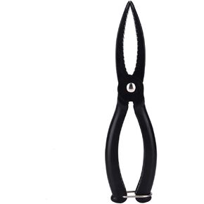 Cocoarm Fishing Pliers, ABS Grip Fishing Gear Saltwater Hook Remover Pliers Fishing Gear Tool ABS Grip Tackle Fish Lip Holder Clamp with Ring