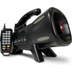 Icotec Renegade+ Programmable Predator Call with Bluetooth - 30 Professional Sounds - 300 Yard Remote Range - Play 2 Sounds Simultaneously