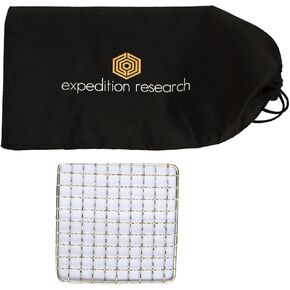 The Original Bushcraft Grill Mini - Welded Stainless Steel High Strength Mesh (Campfire Rated) - Expedition Research LLC, USA