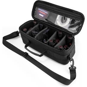 KastKing Fishing Reel Case Medium & Large, Customize Storage, Shockproof Internal Divider Design, Rigid Structural Loadmaster System, Tough and Water-resistant, Keep Reels Protective, Two Size Options