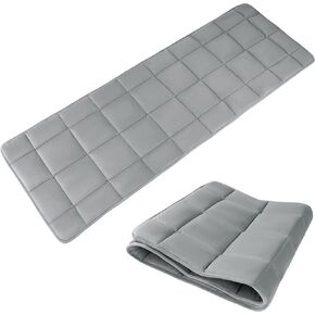 HOMBYS Soft Sleeping Pad for Camping,Thick Down Alternative Camping Mattress,Lightweight Camping Cot Mattress Pad, Sleeping Mats for Adults,Foldable Floor Sleeping Pads for Traveling Hiking