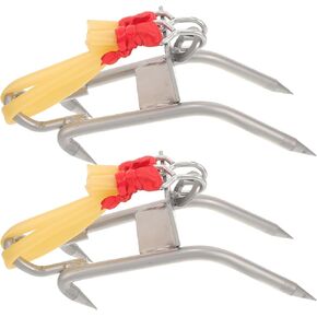 Sosoport 1 Pairs Tree Climbing Spikes For Tree Work Tree Climbing Gear Tree Spikes For Climbing Non-Slip Tree Climbing Spurs Carbon Steel Climbing Tree Tool for Picking Fruit