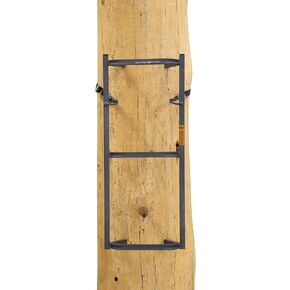 Rivers Edge RE727, Big Foot Grip Rail, Tree Stand Climbing System, 32" Section, Ladder-Style Design, Permanent Non-Slip Coating, Black