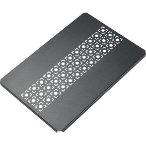 camping moon IGT Top Board Bridge Table Laser Top Board Aluminum Black CK-25F-1P