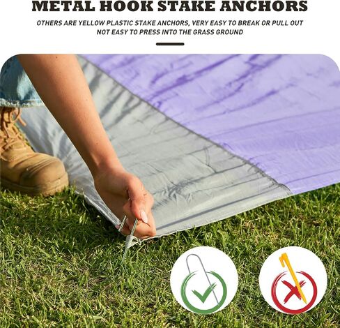 AlphaBeing Extra Large Oversized Beach Blanket, 108"x96" Waterproof & Sandproof Mat for 2-9 Adults, Sand Free Picnic Blanket, Lightweight &Quick-Dry Outdoor Mat for Beach Travel Camping & Hiking in Saudi Arabia