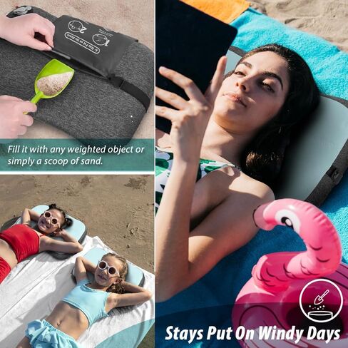 وسادة شاطئ قابلة للنفخ من TREKOLOGY - راحة فائقة وسهولة الحمل - تصميم مريح - وسادة سفر مدمجة - ALUFT Mint SE in Kuwait