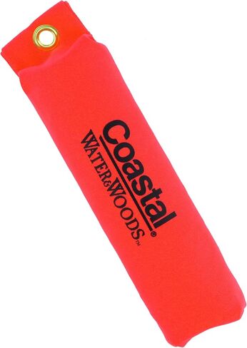 Water & Woods Canvas Dog Training Dummies by Coastal Pet - Improves Dog Hunting Skills - Durable Canvas Material - Safe Training Tool - Orange, 3" x 12" in Saudi Arabia