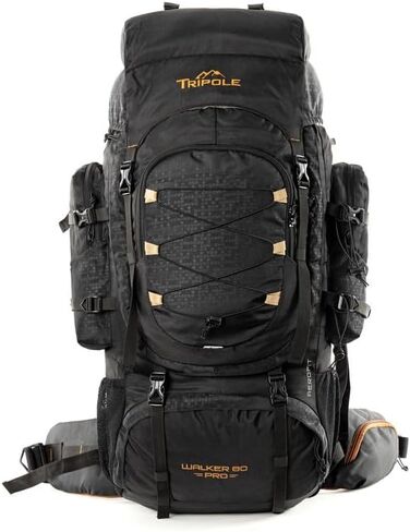 TriPole Walker Pro Rucksack for Trekking and Hiking (Olive Green, 60) in Saudi Arabia