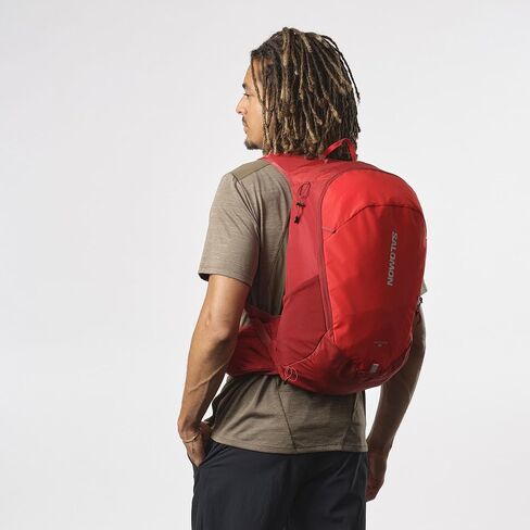Salomon TRAILBLAZER 20 Pack 0 - 29L Hiking Bag, RED DAHLIA / HIGH RISK RED, NS in Saudi Arabia