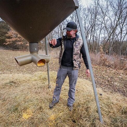 بوس باك جرو كريزي 40 رطل مكمل غذائي عالي البروتين للغزلان متعدد الاستخدامات عالي الدهون والطاقة جاذب للصيد in Kuwait