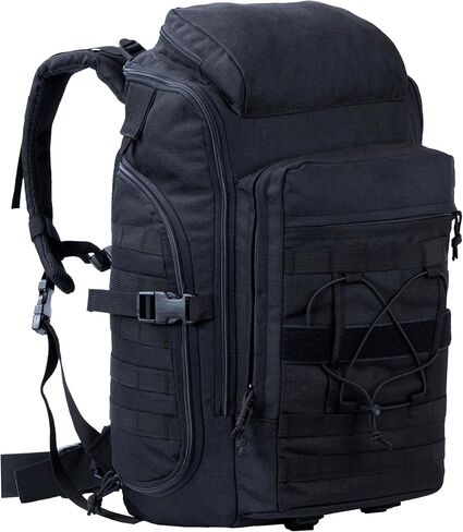 حقيبة ظهر تكتيكية MOLLE EDC Pack Bug Out Bag للمعدات التكتيكية والمشي لمسافات طويلة والتخييم والسفر والعمل in Saudi Arabia