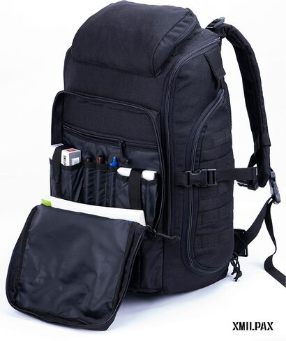 حقيبة ظهر تكتيكية MOLLE EDC Pack Bug Out Bag للمعدات التكتيكية والمشي لمسافات طويلة والتخييم والسفر والعمل in Saudi Arabia