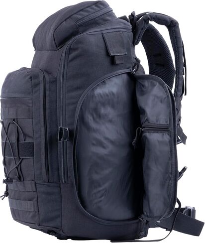 حقيبة ظهر تكتيكية MOLLE EDC Pack Bug Out Bag للمعدات التكتيكية والمشي لمسافات طويلة والتخييم والسفر والعمل in Saudi Arabia