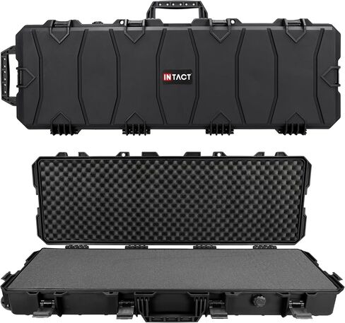 Eylar 39 Inch Intact Series Rolling Hard Rifle Case, Lightweight and Durable Stacker Design with Foam in Saudi Arabia