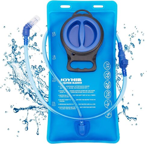 JOYHILL TPU مثانة ترطيب، 1.5L 2L 3L مثانة مياه للمشي لمسافات طويلة على ظهره خالية من BPA حزمة ترطيب مانعة للتسرب in Saudi Arabia