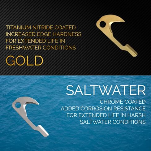 FinMan Multitool & Stow | Rod Mounted Line Cutter & Hook Keeper for Tackle Changes | Prevent Tangles, Keep Hooks Safe and Sharp, and Secure Weights | Easy to Install & Made in The USA in Saudi Arabia