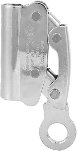 Climbing Rope Grab, Ascender Fall Protection Device Grip Clamp Self Locking Safety Protective Stop Descender Rappelling Gear for Roofing Rock Construction Mountaineering Tree Arborist Aerial Work in Saudi Arabia