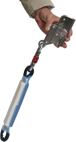 Climbing Rope Grab, Ascender Fall Protection Device Grip Clamp Self Locking Safety Protective Stop Descender Rappelling Gear for Roofing Rock Construction Mountaineering Tree Arborist Aerial Work in Saudi Arabia