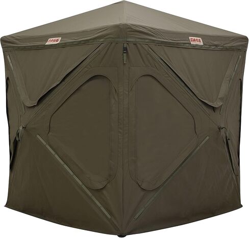 CAGE Permanent Hunting Blind, Tower and Accessories, Each Sold Separately, Easy Assembly, Durable, Rigid Framework, Pop-Up Hub System, Withstand™ All-Weather Fabric, 5-Year Limited Warranty, 3-Person in Saudi Arabia