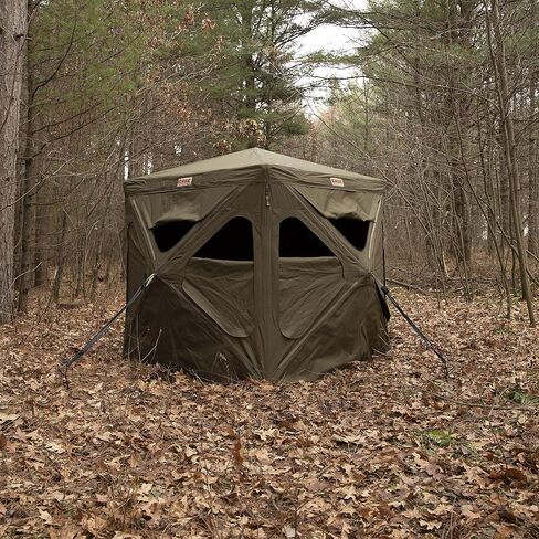 CAGE Permanent Hunting Blind, Tower and Accessories, Each Sold Separately, Easy Assembly, Durable, Rigid Framework, Pop-Up Hub System, Withstand™ All-Weather Fabric, 5-Year Limited Warranty, 3-Person in Saudi Arabia