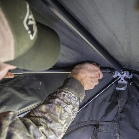 CAGE Permanent Hunting Blind, Tower and Accessories, Each Sold Separately, Easy Assembly, Durable, Rigid Framework, Pop-Up Hub System, Withstand™ All-Weather Fabric, 5-Year Limited Warranty, 3-Person in Saudi Arabia