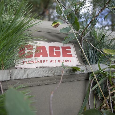 CAGE Permanent Hunting Blind, Tower and Accessories, Each Sold Separately, Easy Assembly, Durable, Rigid Framework, Pop-Up Hub System, Withstand™ All-Weather Fabric, 5-Year Limited Warranty, 3-Person in Saudi Arabia