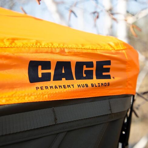 ستارة صيد دائمة CAGE، وبرج وملحقات، تباع كل واحدة على حدة، سهلة التجميع، إطار متين وصلب، نظام محور منبثق، قماش مقاوم لجميع الأحوال الجوية، ضمان محدود لمدة 5 سنوات، 3 أشخاص in Kuwait