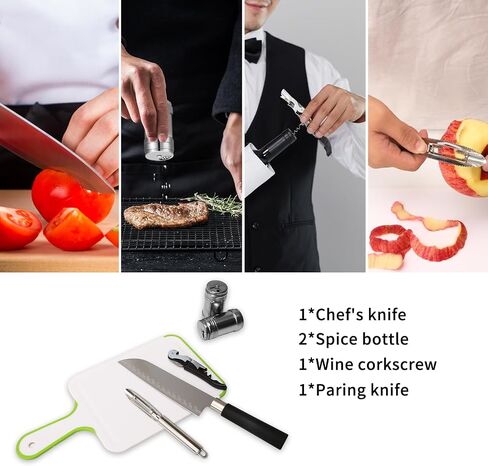 Camping Cooking Utensils Set - Camping Kitchen Equipment, Compact and Portable Camper Accessories, Perfect for Travel, Picnic, RV, Camping, BBQ, Party in Saudi Arabia