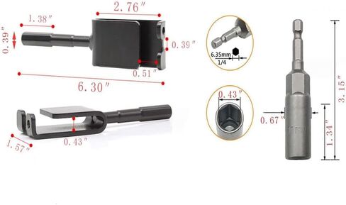 مجموعة واحدة من محول مثقاب مرساة الجليد عالي الكفاءة وأداة صيد الجليد، إعداد سريع للخيمة مع محول مثقاب أوجي للتخييم في الشتاء في الهواء الطلق وأداة مرساة الجليد لصيد الأسماك in Kuwait