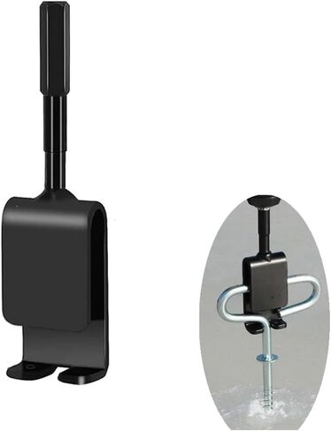 مجموعة واحدة من محول مثقاب مرساة الجليد عالي الكفاءة وأداة صيد الجليد، إعداد سريع للخيمة مع محول مثقاب أوجي للتخييم في الشتاء في الهواء الطلق وأداة مرساة الجليد لصيد الأسماك in Kuwait