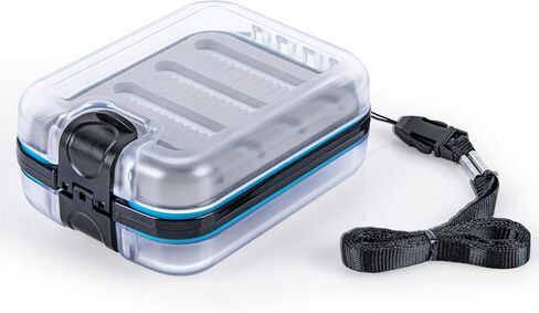 Fly Boxes For Fly Fishing Jig Box: Waterproof Fly Fishing Box Easy Grip Foam Jig Fly Fishing Tackle Box 3.9 * 3.1 * 1.4 Inch Type A(2 PCS) in Saudi Arabia