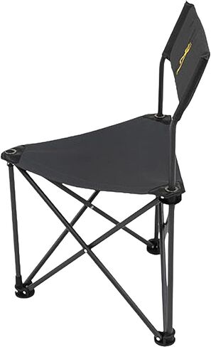 Browning Dakota Hunting and Camping Chair - Compact and Foldable Steel Frame with 3 Legs, Extra Wide 600D Fabric Seat, Angled Back, and Shoulder Carry Bag in Saudi Arabia