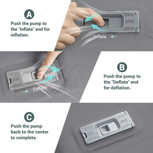 Elegear Self Inflating Sleeping Pad, Built-in Electric Pump 3.1" Ultra-Thick Memory Foam Camping Mattress Pad with Pillow Double Sleeping Pad for Camping R-value 9.5 Foam Camping Pad for Car/Traveling in Kuwait