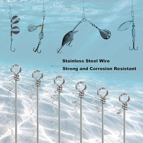 عمود دوار لصيد الأسماك، طعوم دوارة من الفولاذ المقاوم للصدأ، طُعم صيد السمك، لوازم صنع طُعم الصيد، أدوات صنع الطُعم، ملحقات الطُعم الدوار in Kuwait