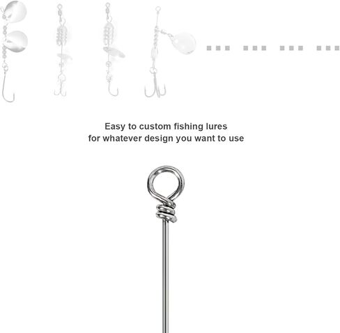 عمود دوار لصيد الأسماك، طعوم دوارة من الفولاذ المقاوم للصدأ، طُعم صيد السمك، لوازم صنع طُعم الصيد، أدوات صنع الطُعم، ملحقات الطُعم الدوار in Kuwait